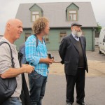 Rīgas geto un Latvijas Holokausta muzejs / 1.jūnijs  // Riga Ghetto and Latvian Holocaust Museum / June 1 /// Artists Doron Polak and Eitan Vitkon (Israel) and Rabbi Menachem Barkahan